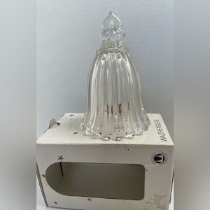 Vintage Original Walther Glas Germany Christmas Bell  Tannenbaum